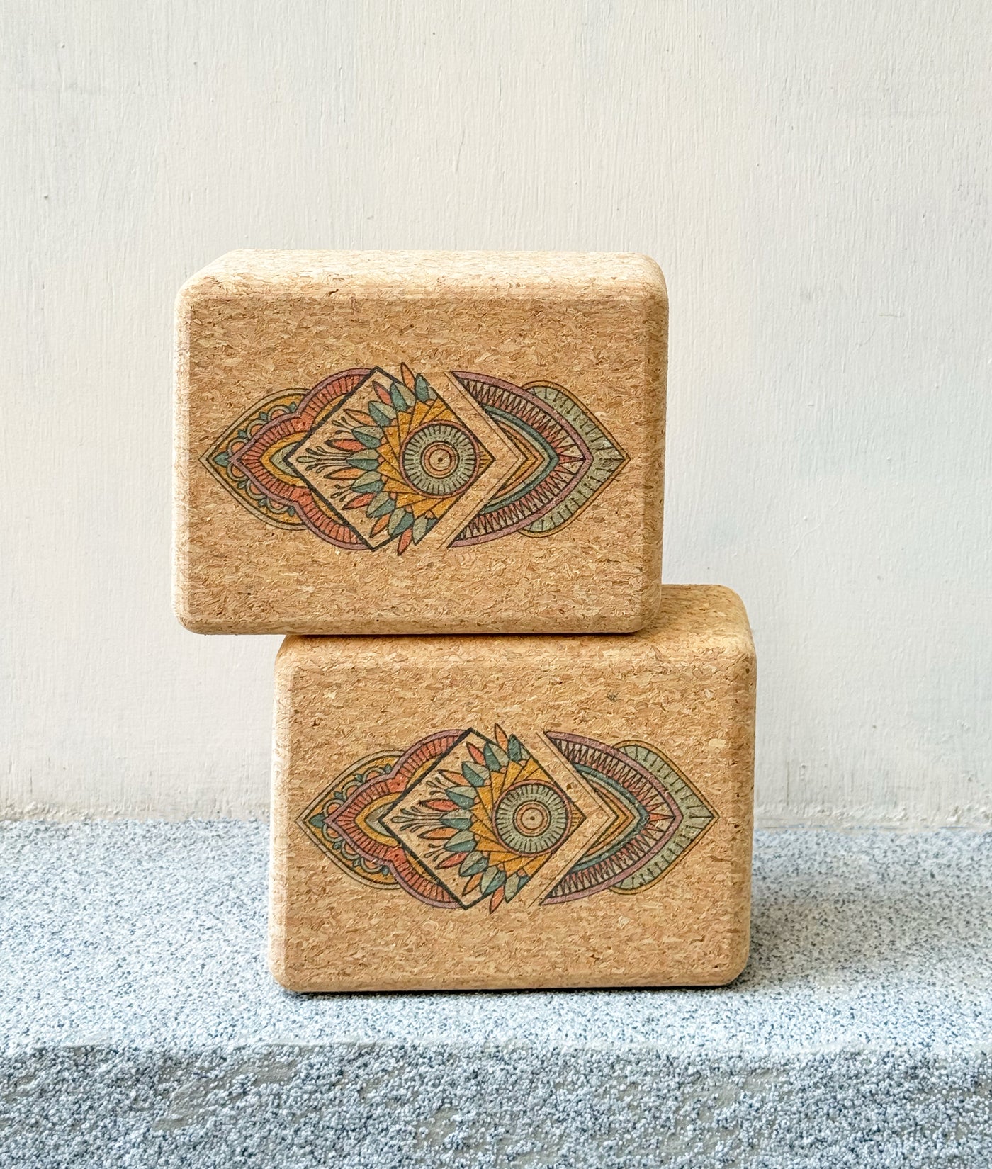 Essential Mandala Handstand Blocks Calisthenics, Handstands, Acro Yoga, Natural, Non-Toxic, Sustainable, Best in Canada and USA