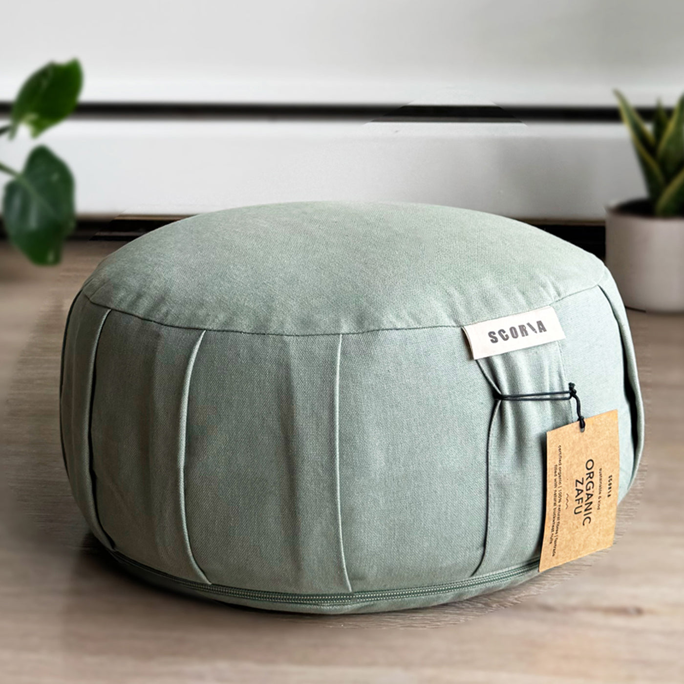 Coussin de méditation naturel Zafu | Ambre doré