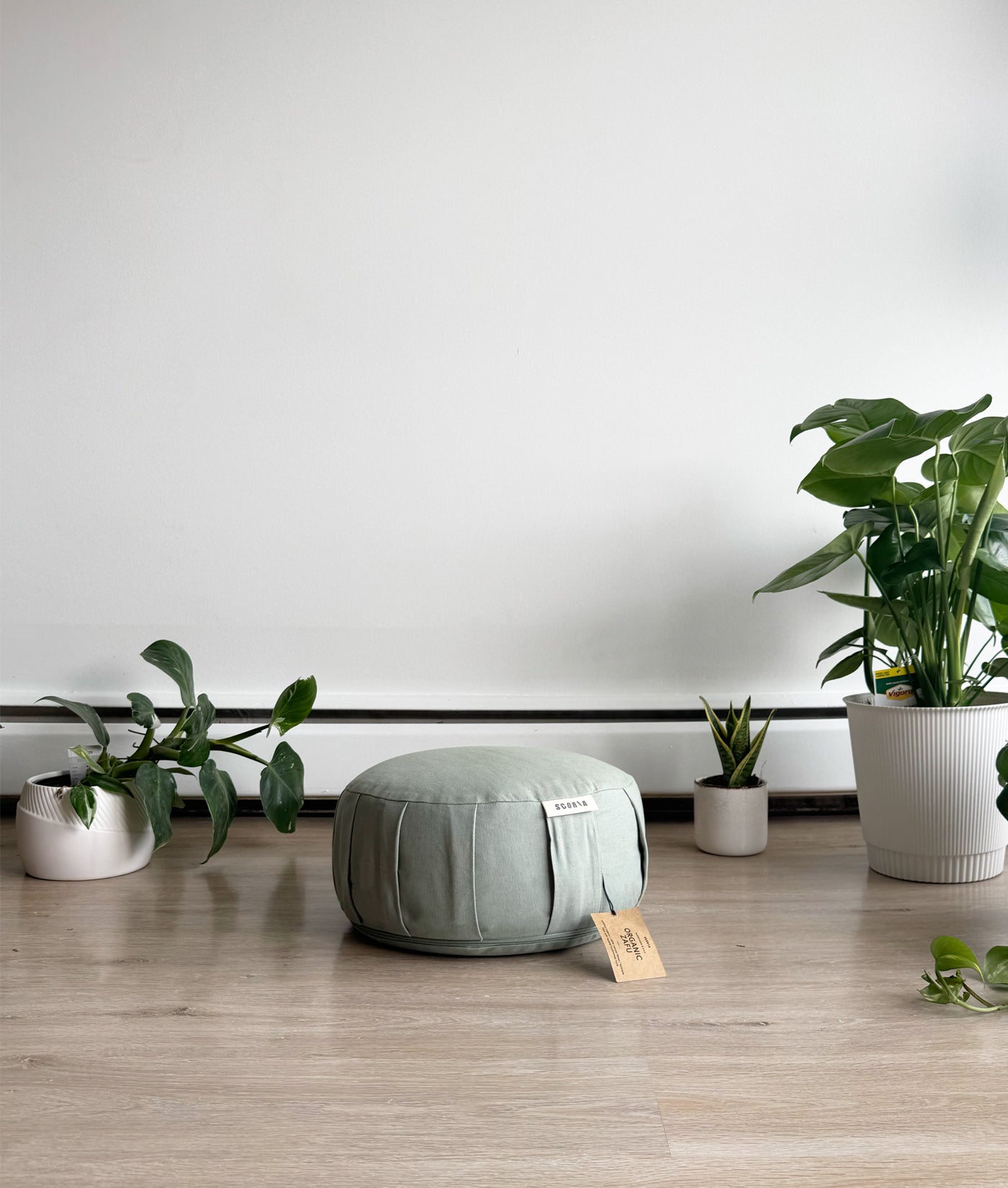 Coussin de méditation naturel Zafu | Ambre doré
