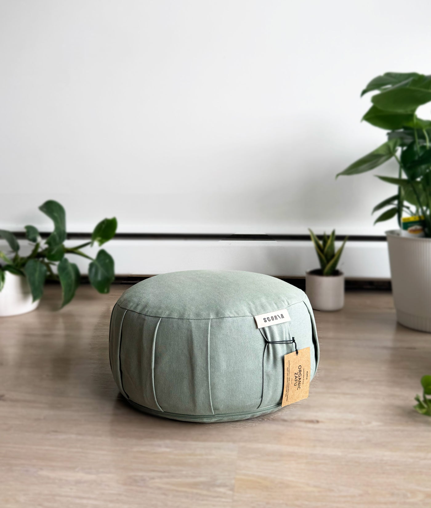 Coussin de méditation naturel Zafu | Ambre doré