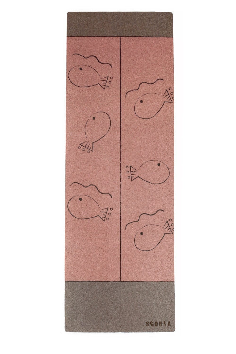 Alignment Cork Yoga Mat (3.5MM) - Scoria