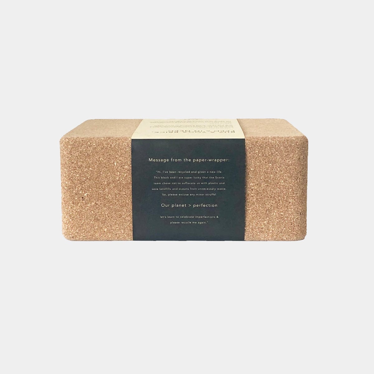 PAIR OF THE ORIGINAL CORK YOGA BLOCKS | 4"x6x9"