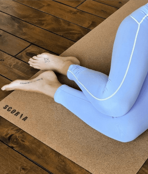 Scoria Essential Travel Blank Cork Yoga Mat  Best & Kindest Yoga Mats –  Scoria Canada