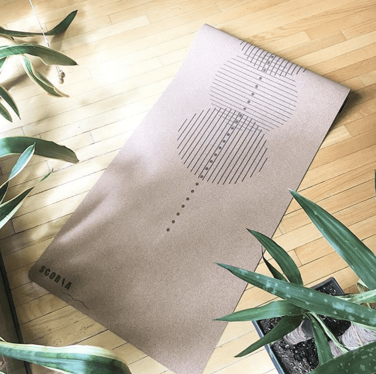 Revolve Cork Yoga Mat (4.5MM) - Scoria