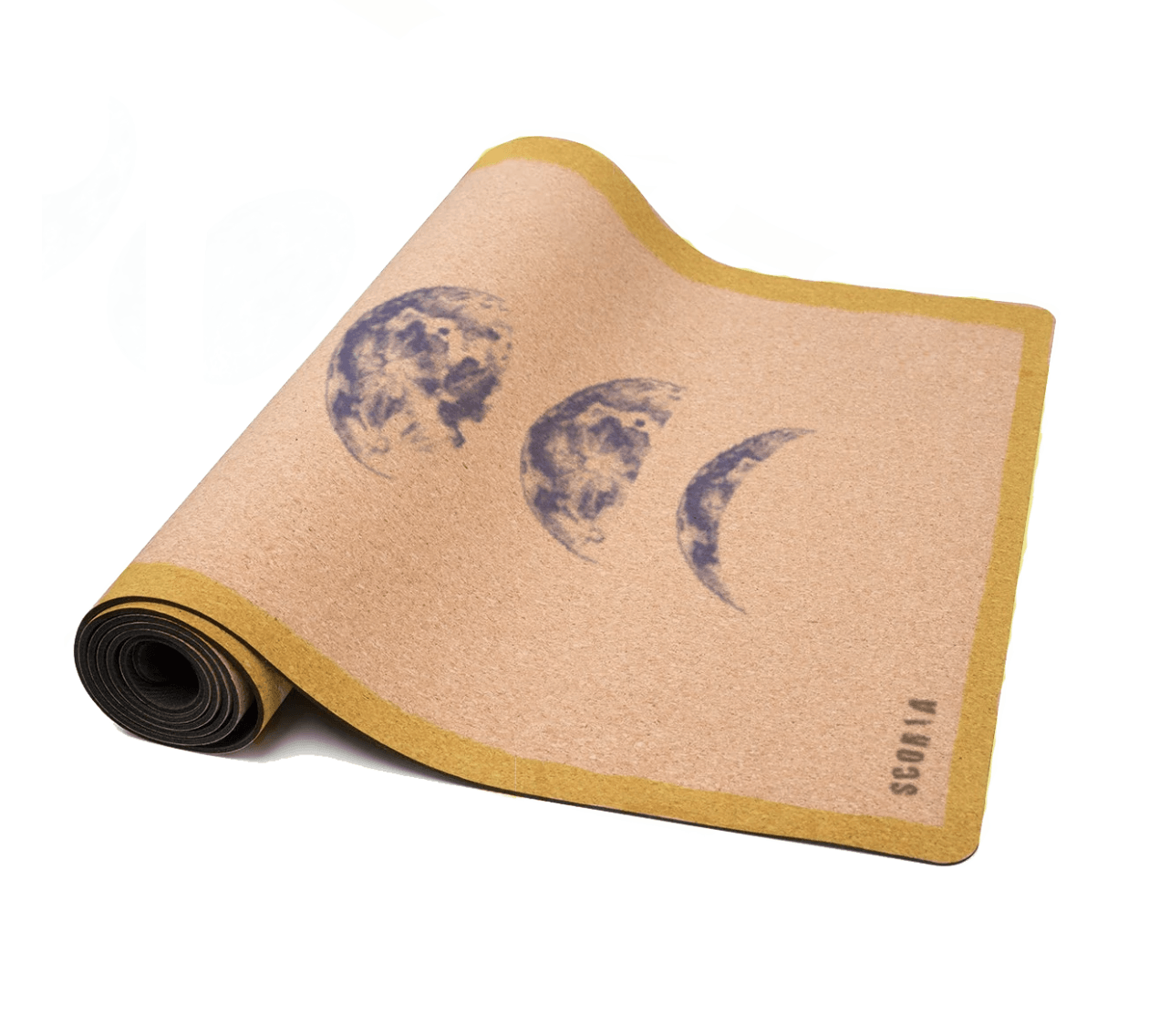 Moon Phases Cork Yoga Mat | 4.5MM