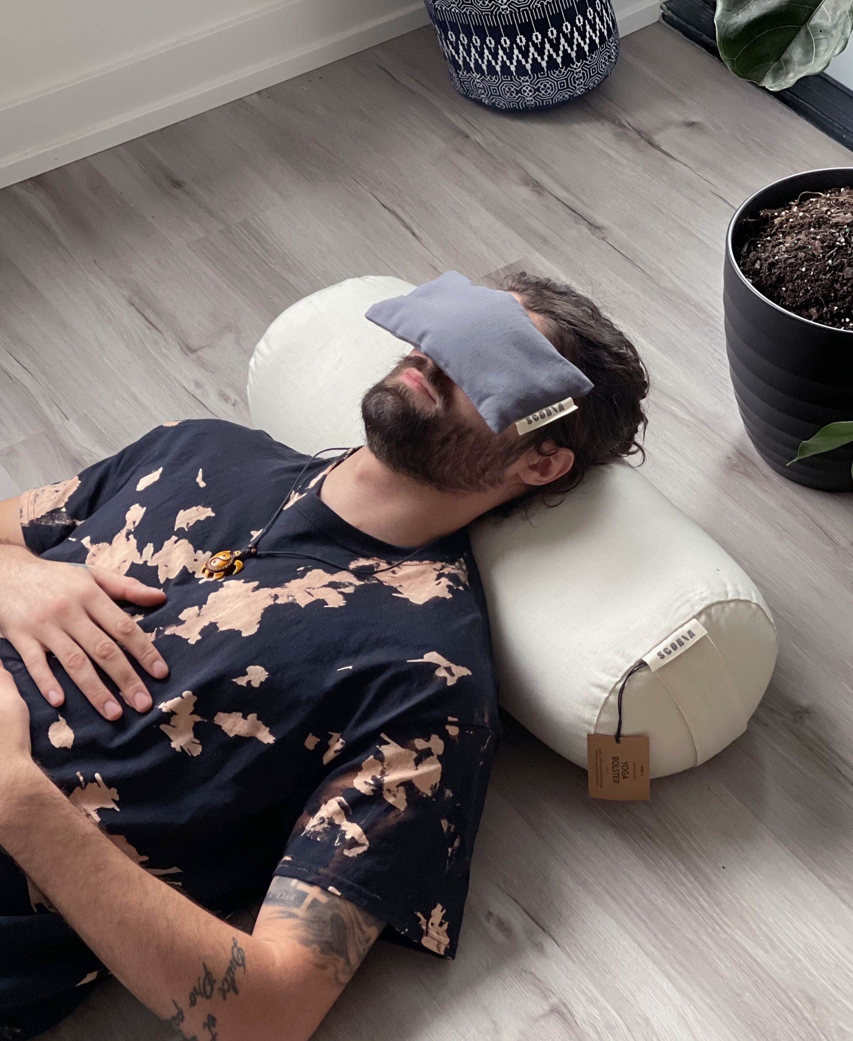 scoria's organic natural sustainable ethical environmental eye pillow