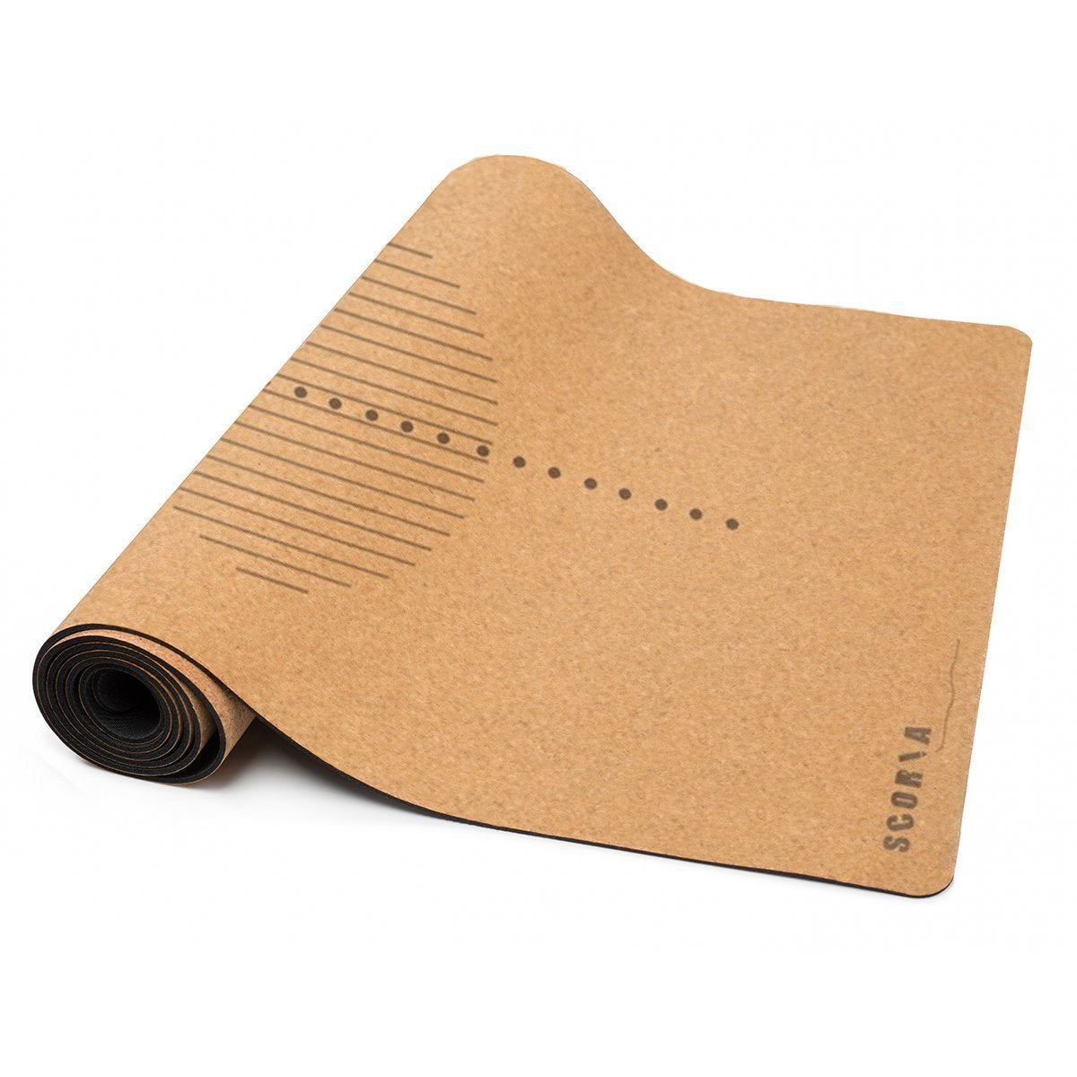 Revolve Cork Yoga Mat (4.5MM) - Scoria