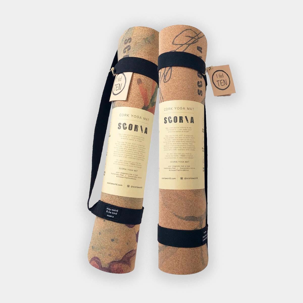 Pack Flower Power : tapis en liège Botanicals + Blossom