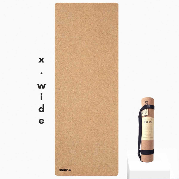 Extra Wide Essential Cork Yoga Mat