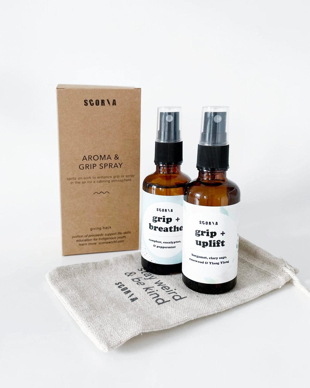 PACK DE DEUX : Sprays Breathe & Uplift