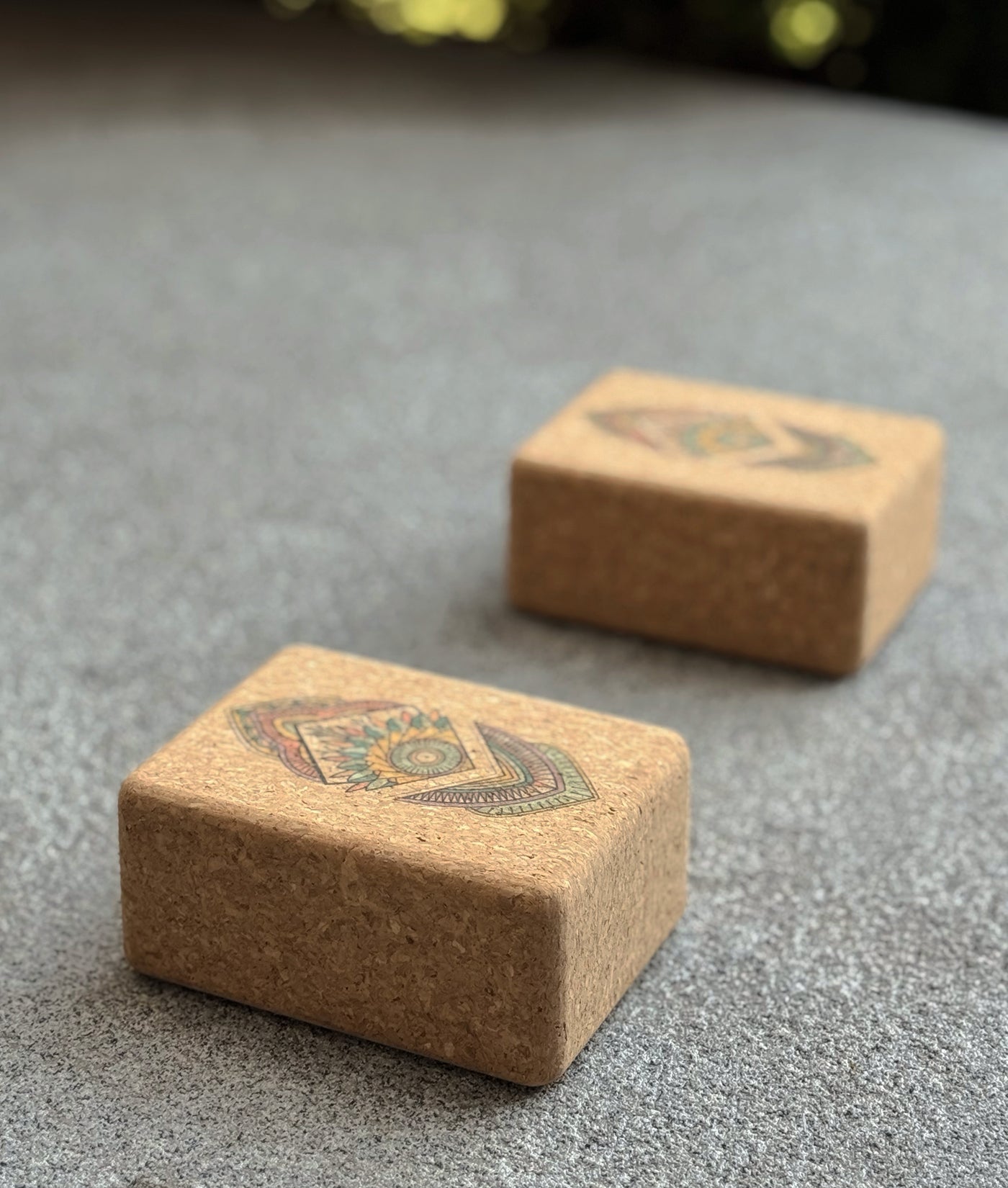 Essential Mandala Handstand Blocks Calisthenics, Handstands, Acro Yoga, Natural, Non-Toxic, Sustainable, Best in Canada and USA