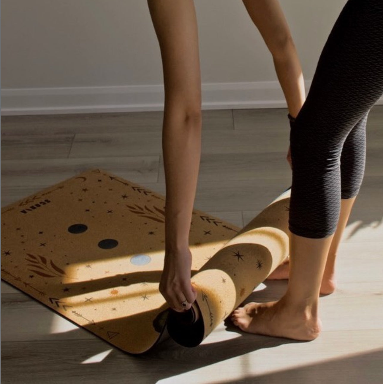 X-Thick Butterfly Cork Yoga Mat | 6MM