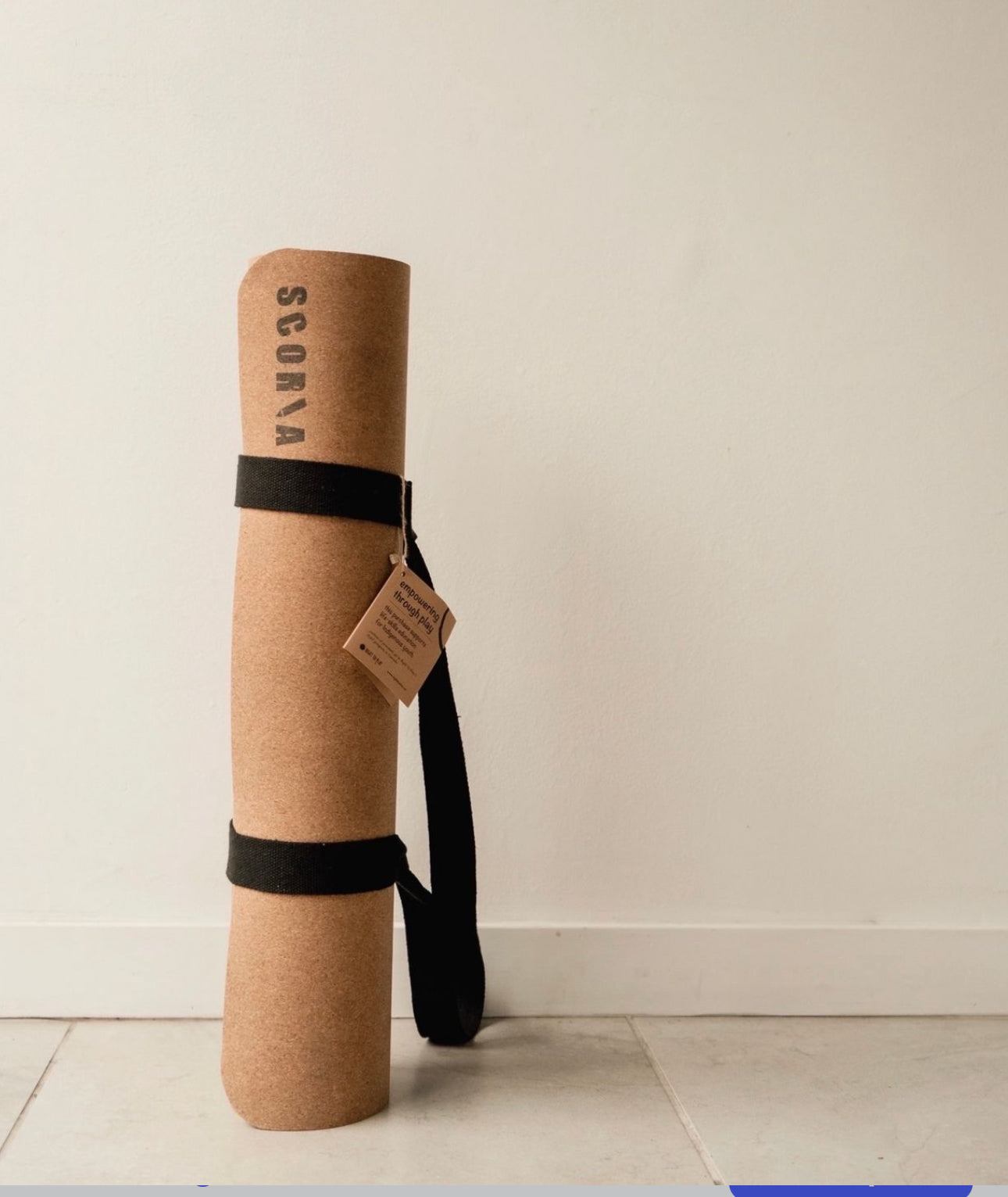 Tapis de yoga en liège extra-épais Essential | 6 mm 
