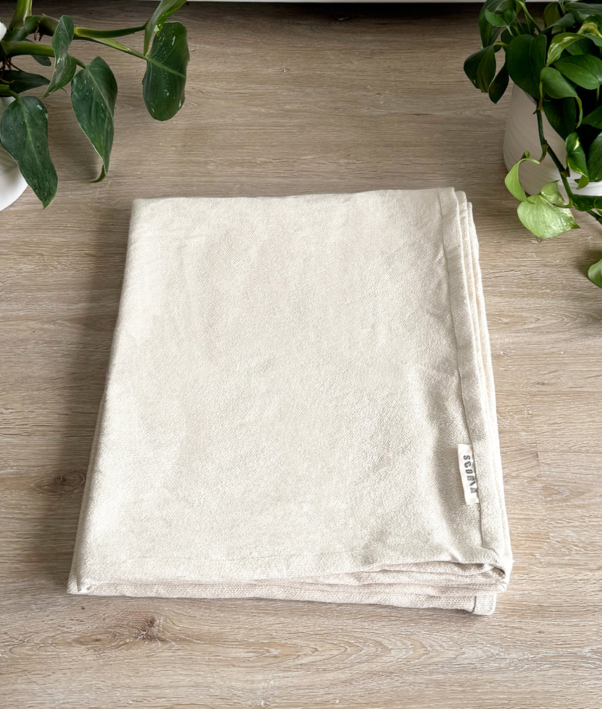 Standard Organic Cotton Yoga Blanket | Firm |  GOTS Certified | Eco-Friendly