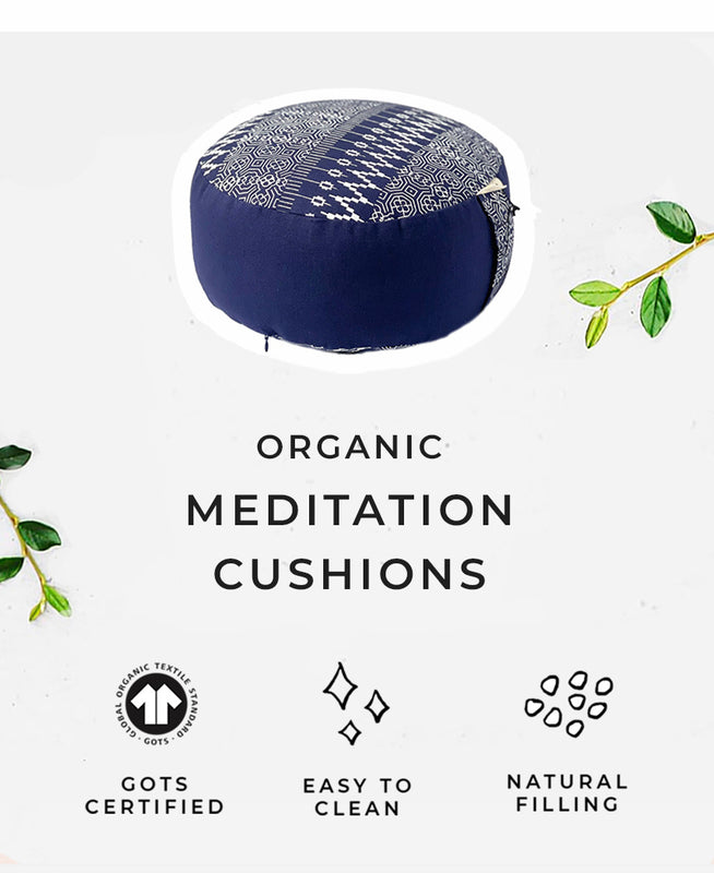 Scoria Natural Meditation Pillows, Zafus and Cushions Best Canada. Natural and Gives Back.