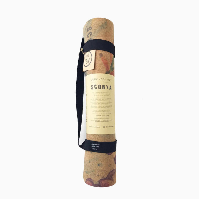 Botanicals Cork Yoga Mat | 4.5MM