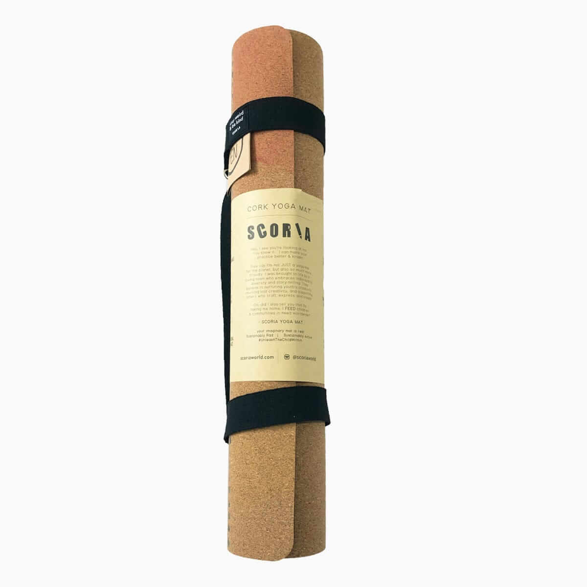 Chakras Alignment Cork Yoga Mat | 4.5MM