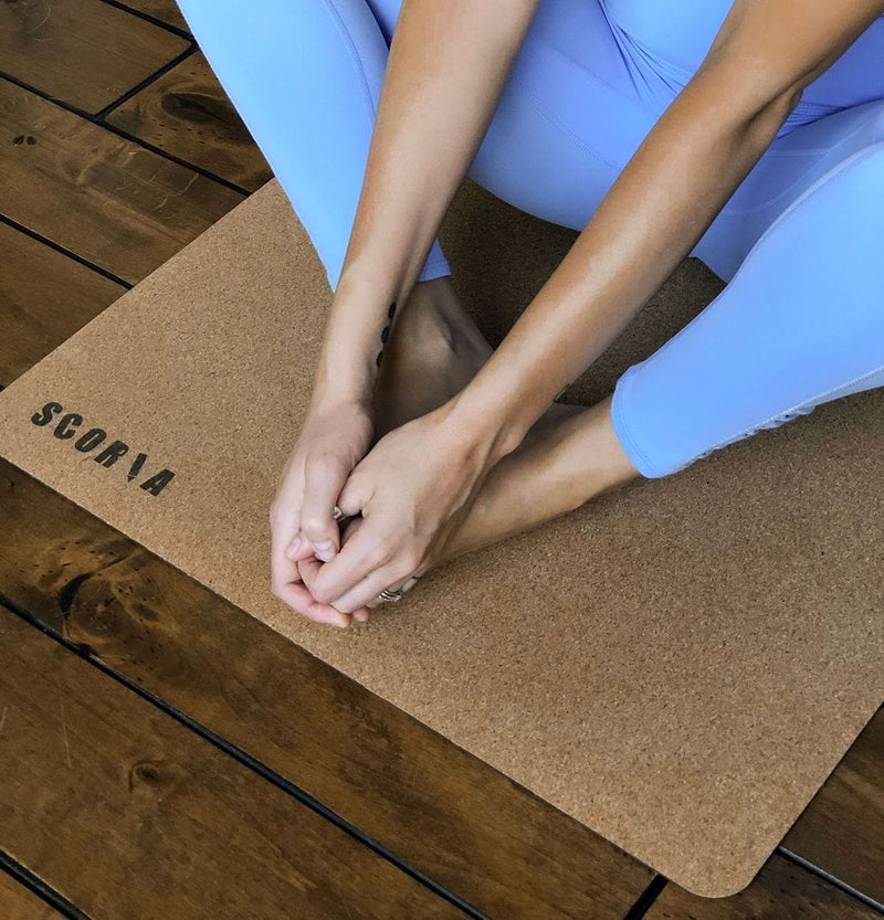 Scoria Essential Travel Blank Cork Yoga Mat