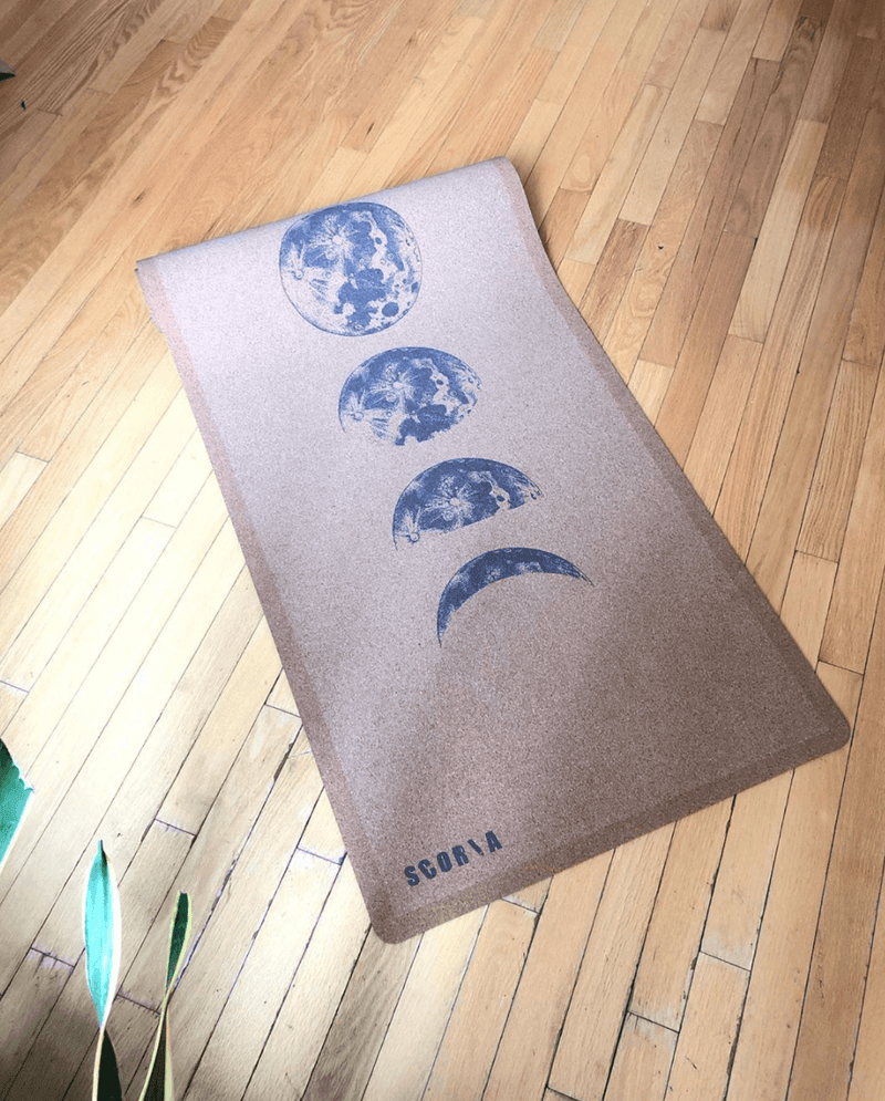 Moon Phases Cork Yoga Mat | 4.5MM