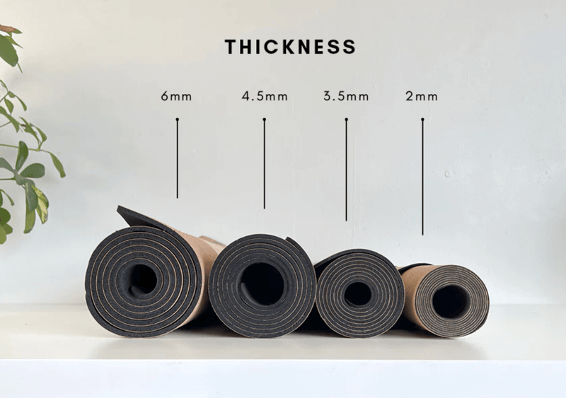 X-Thick Botanicals Cork Yoga Mat | 6MM