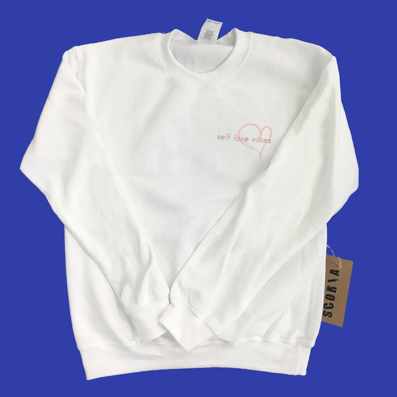 Self Love Vibes Sweatshirt - Scoria