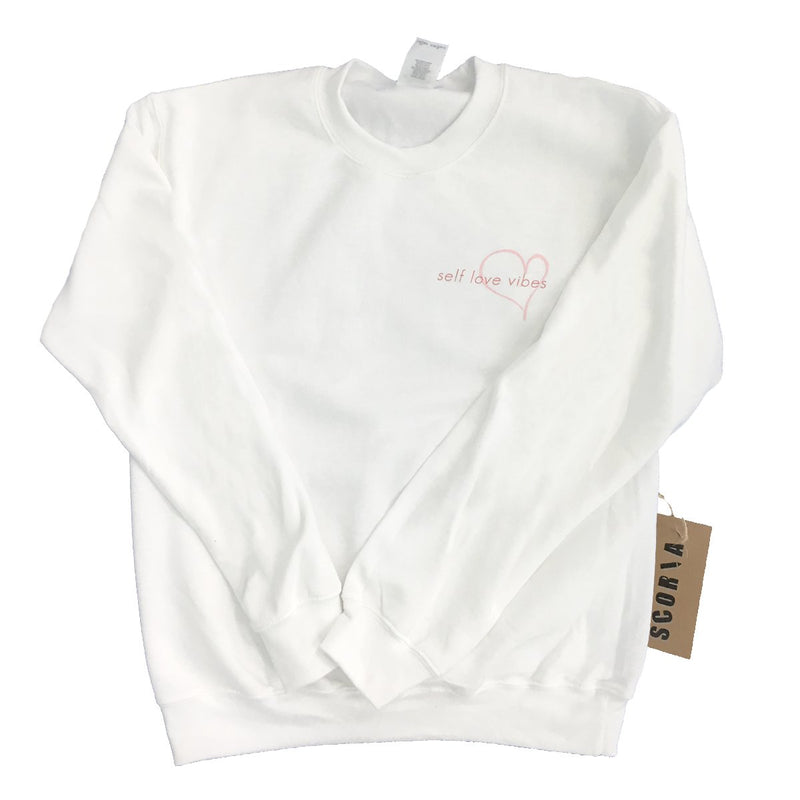 Self Love Vibes Sweatshirt - Scoria