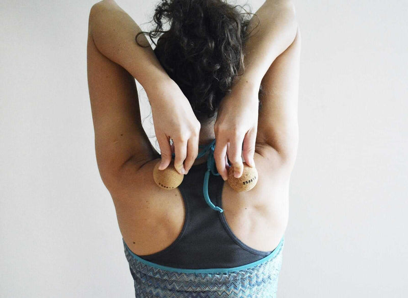 Cork Massage Balls (Set of Three)