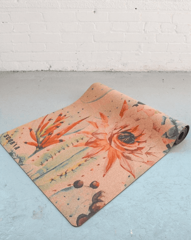 Botanicals Cork Yoga Mat | 4.5MM