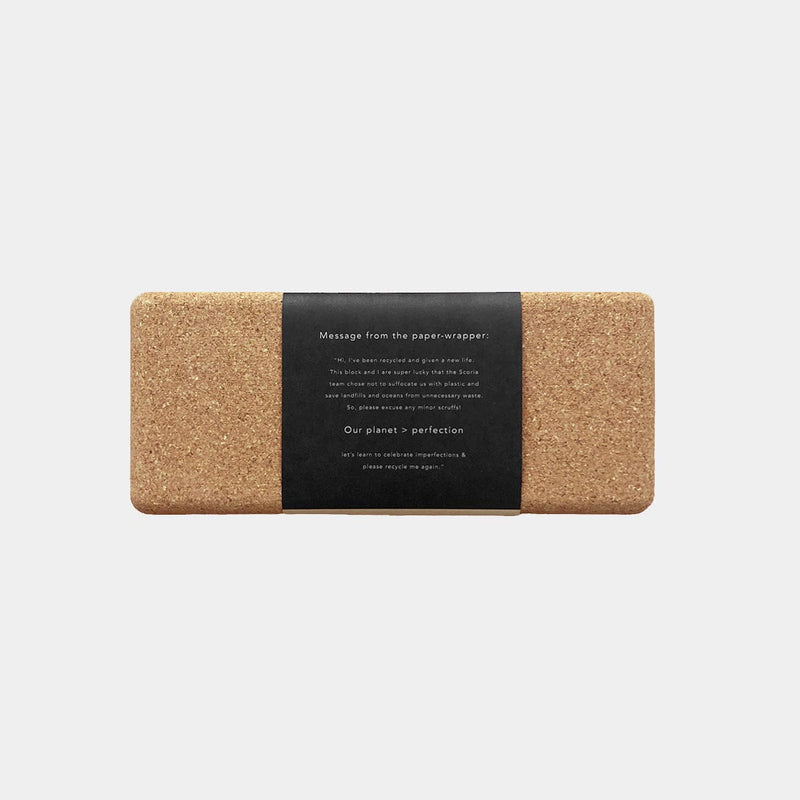 moon phase cork yoga blocks pair scoria