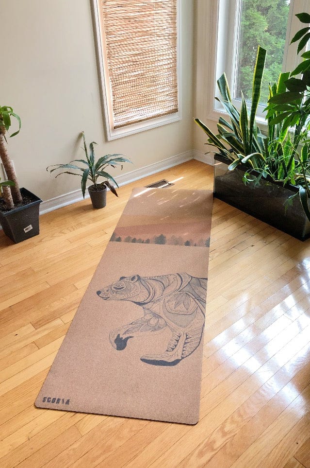 Yoga bear mat hot sale