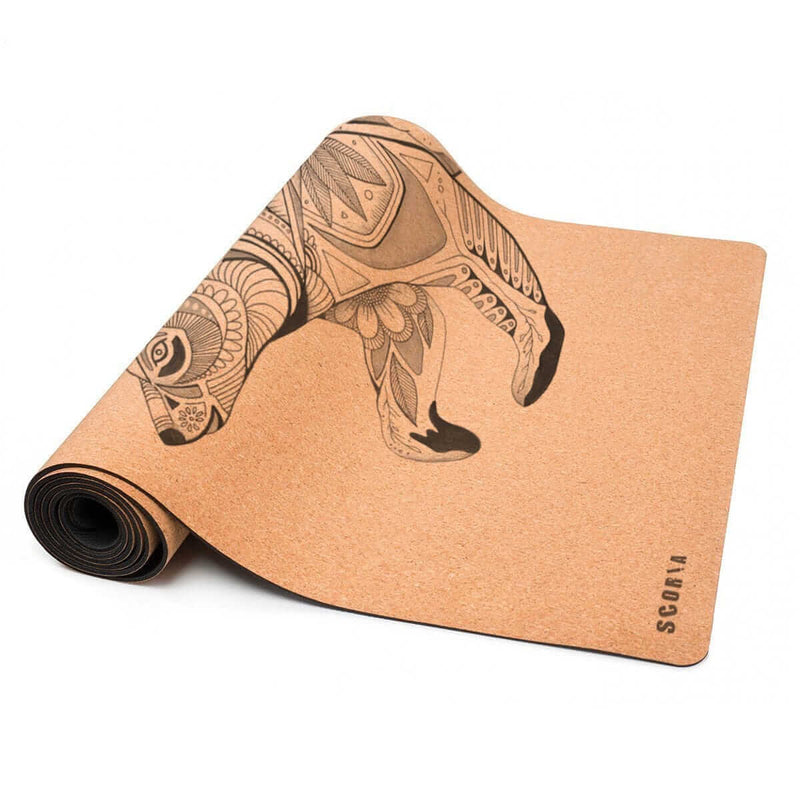 Night Bear Cork Yoga Mat | 4.5MM | Collab Edition