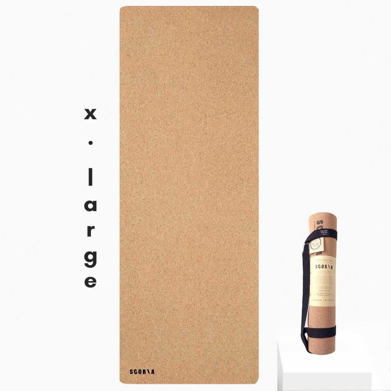 BIGGEST Essential Cork Yoga Mat | 6MM