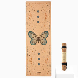 Butterfly Cork Yoga Mat | 4.5MM