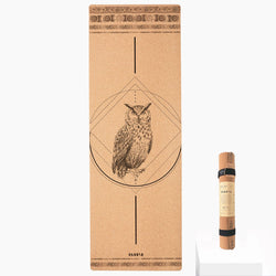 Owl Cork Yoga Mat | 4.5MM