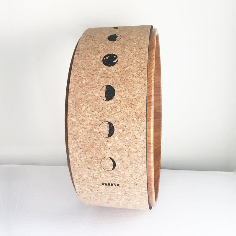 Illuminate Cork Yoga Wheel - Scoria